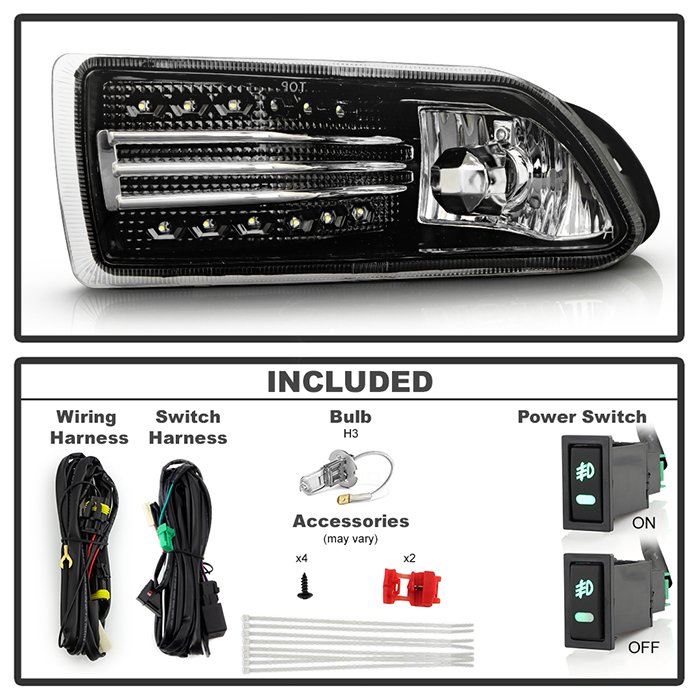 Scion TC 05-10 LED Fog Lights w/Switch – Clear