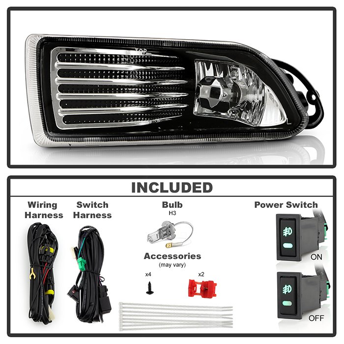 Scion TC 05-10 OEM Fog Lights w/Switch – Clear