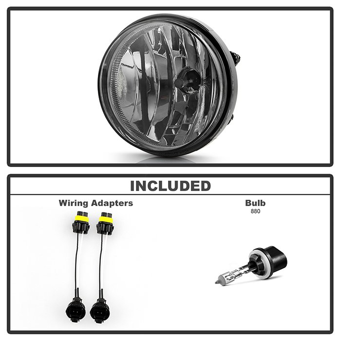 GMC Sierra 1500/2500/3500 HD 07-13 OEM Fog Lights wo/switch – Smoke