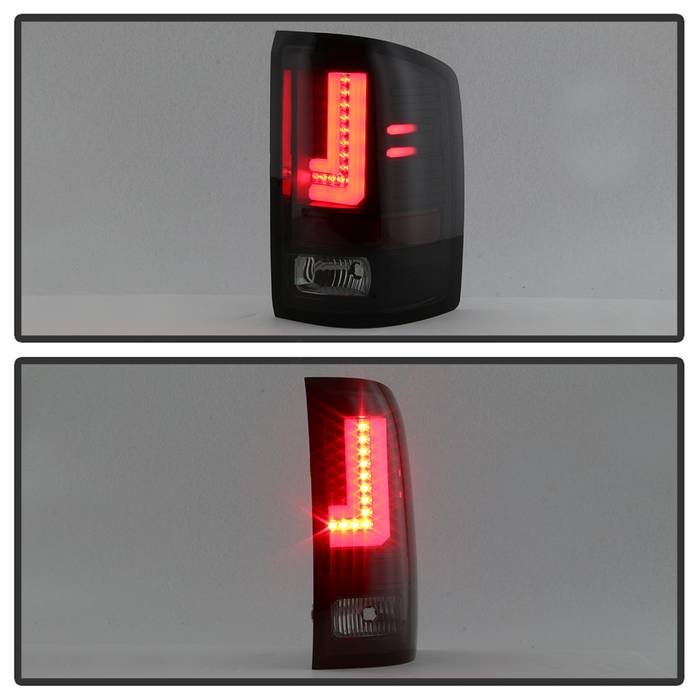 GMC Sierra 1500 2016-2018/ Sierra 2500/3500 HD 2016-2019 (Will only fit facotry LED models) Light Bar LED Tail Lights – Black Smoke