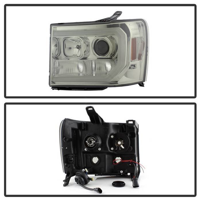 GMC Sierra 1500/2500/3500 07-13 / GMC Sierra Denali 08-13 / GMC Sierra 2500HD/3500HD 07-13 Version 2 Projector Headlights