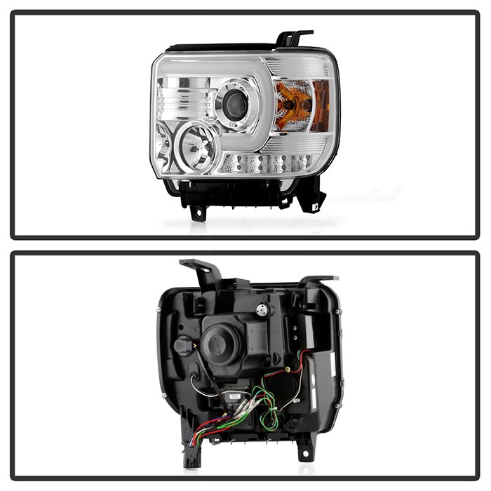 GMC Sierra 1500/2500HD/3500HD 14-18 (compatible on models w/factory LED Daytime Running Light Only)