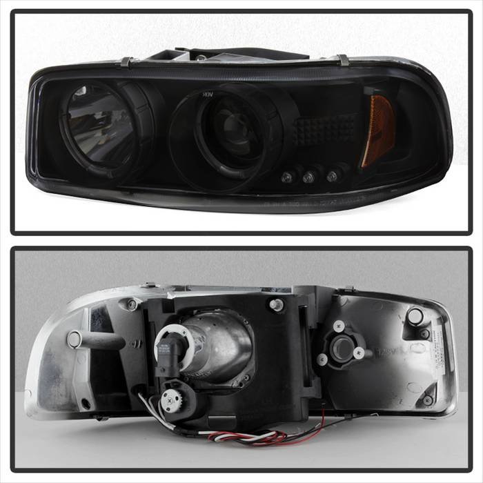 GMC Sierra 1500/2500/3500 99-06 / GMC Sierra Denali 02-07 / GMC Yukon 00-06 / GMC Yukon Denali 01-06 Projector Headlights