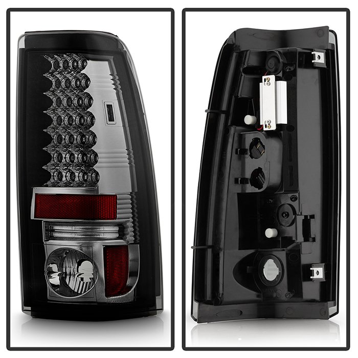 Chevy Silverado 1500/2500 99-02 (Not Fit Stepside) / GMC Sierra 1500/2500/3500 99-06 and 2007 Sierra Classic LED Tail Lights – Smoke