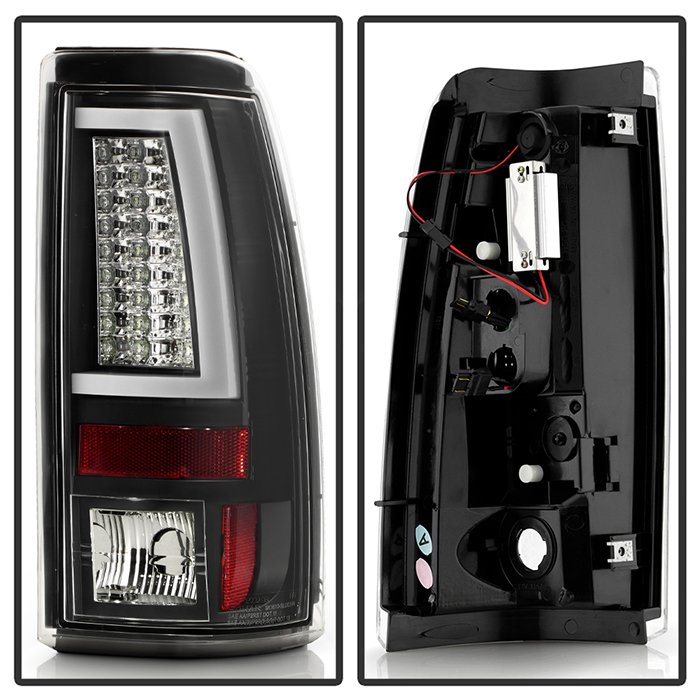 Chevy Silverado 1500/2500 99-02 (Not Fit Stepside) / GMC Sierra 1500/2500/3500 99-06 and 2007 Sierra Classic Version 2 LED Tail Lights