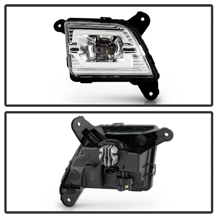 Chevy Silverado 1500 Only 2019-2020 , Won’t fit 2500/3500 ( Don’t fit Models with RPO Code U12, U12 is the code for the Task Lighting / Perimeter Lighting ) OEM Style Full LED Fog Light w/Universal Switch- Clear