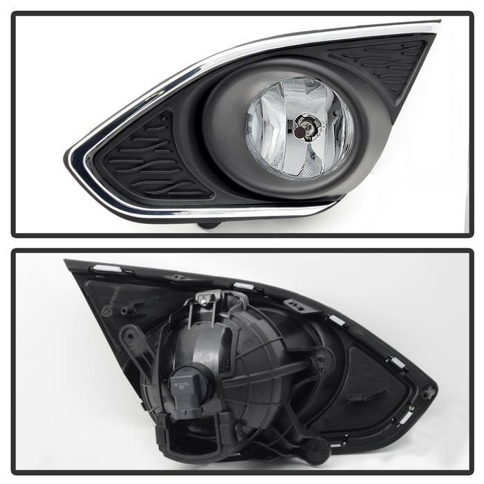 Chevy Spark 2013-2015 OEM Fog Light W/Universal Switch- Clear