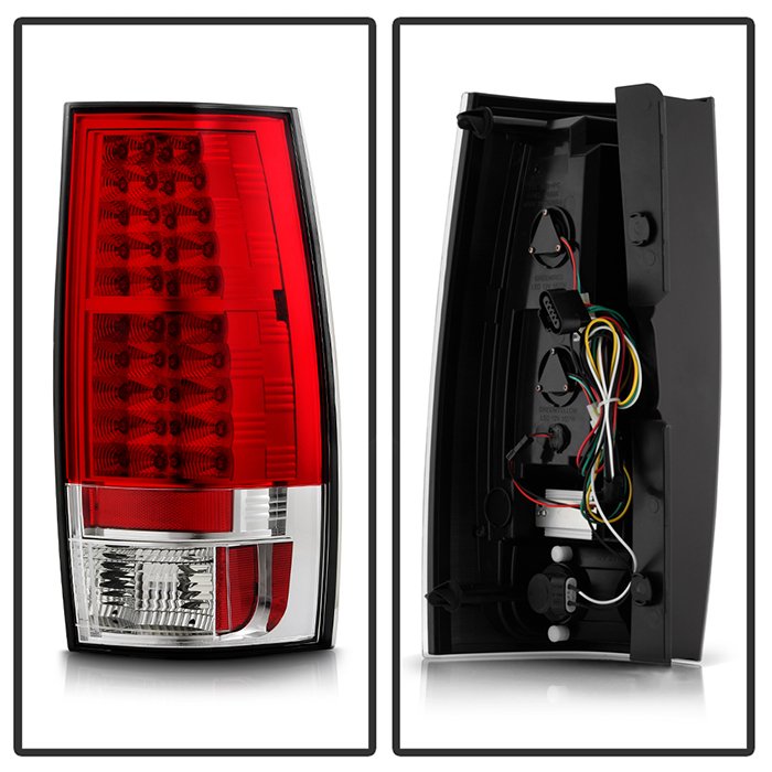Chevy Suburban/Tahoe 07-14 / GMC Yukon/Yukon Denali 07-14 ( 08-13 excluding Hybrid Models ) – LED Tail Lights