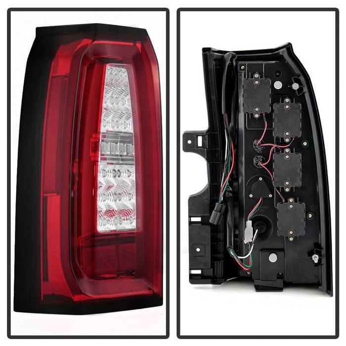 Chevy Tahoe / Suburban 15-20 light bar LED Tail Lights – Red Clear