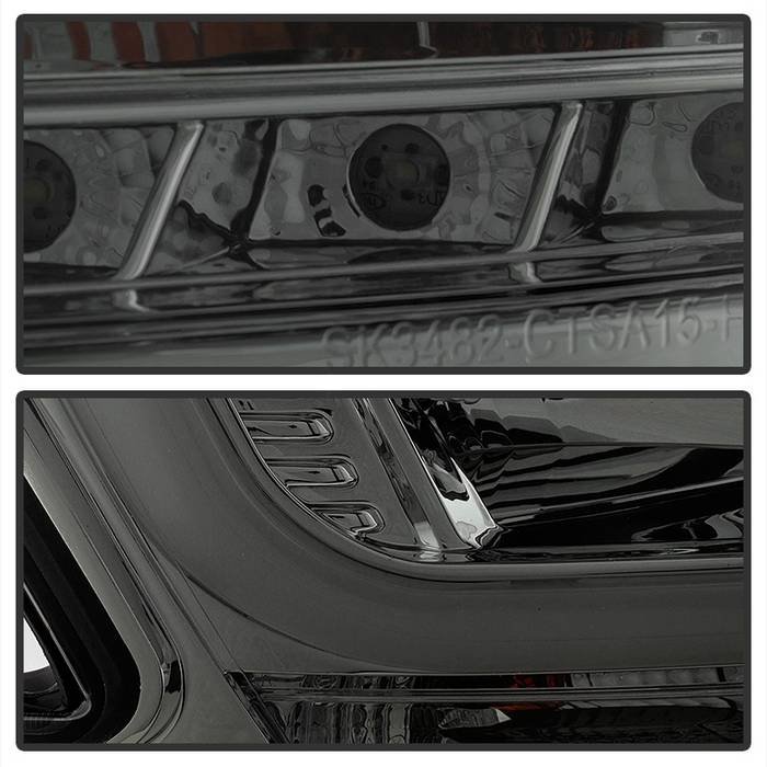 Chevy Tahoe / Suburban 2015 -2018 Projector Headlights – DRL LED – Smoke