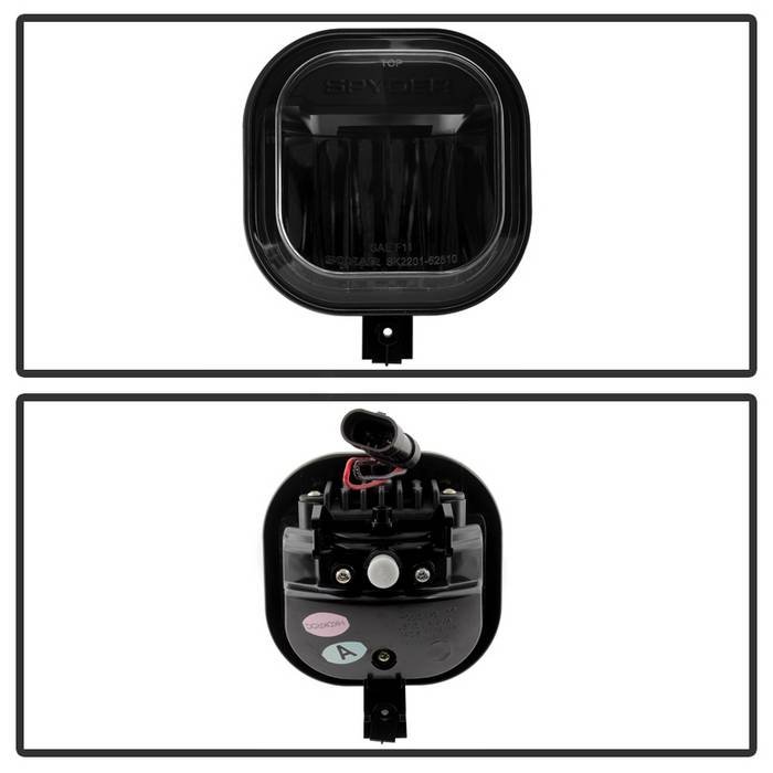 Ford Superduty 11-14 LED Fog Lights – Black