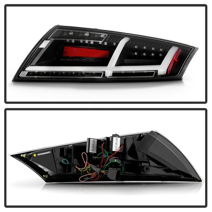 Audi TT 08-14 LED Tail Lights – Black