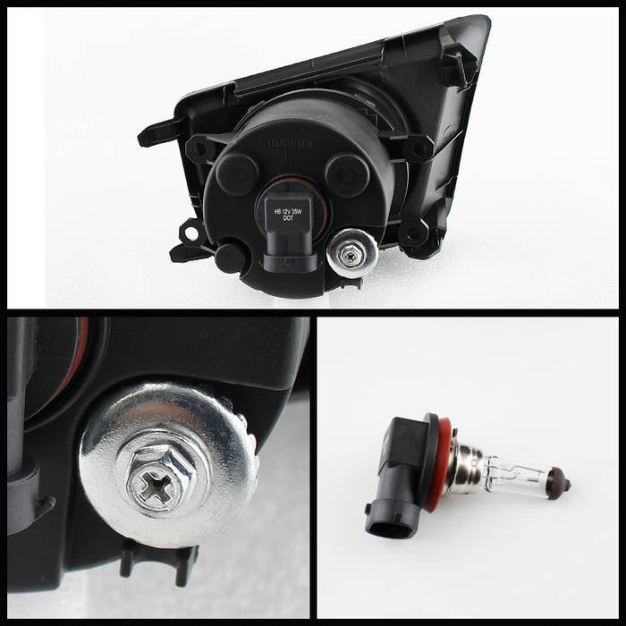 Toyota Tacoma 2012-2015 OEM Fog Lights W/Switch – Clear