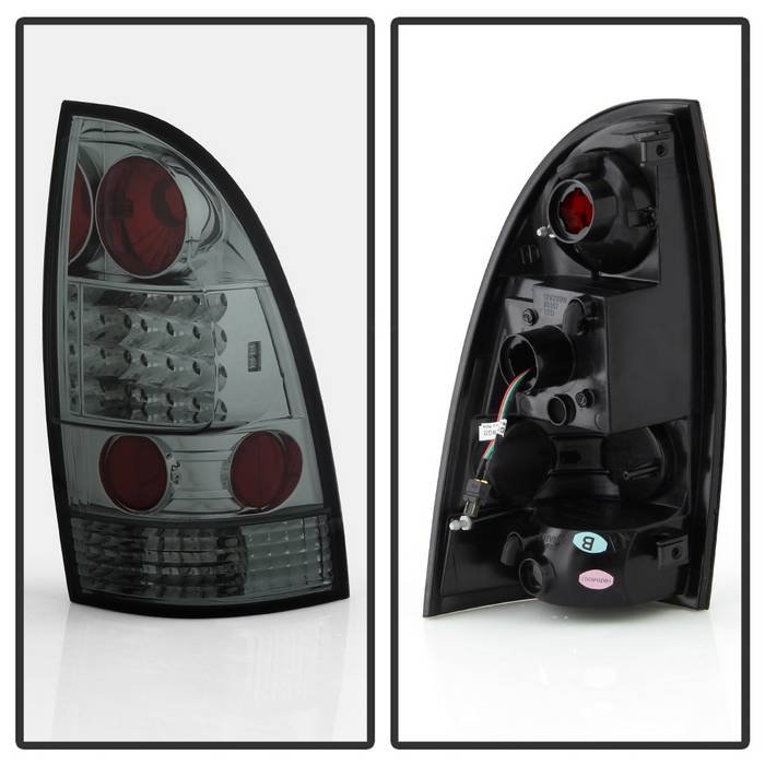 Toyota Tacoma 05-15 LED Tail Lights (not compatible with factory equipped led tail lights) – Smoke
