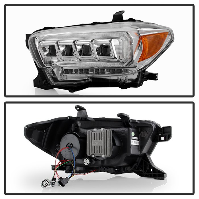Toyota Tacoma 2016-2022 (fits models with OE halogen with LED DRL) Multi-Beam High-Power LED Module (High Beam And Low Beam) Equipped Headlights