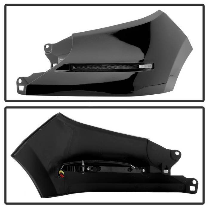 Toyota Tundra 14-16 Daytime LED Running Lights System ( Plug-and-play wiring harness and Switch included ) -Black (Paint code 202)