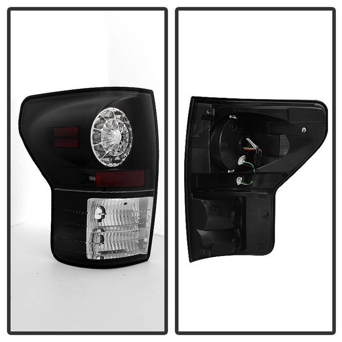 Toyota Tundra 07-13 LED Tail lights – Black