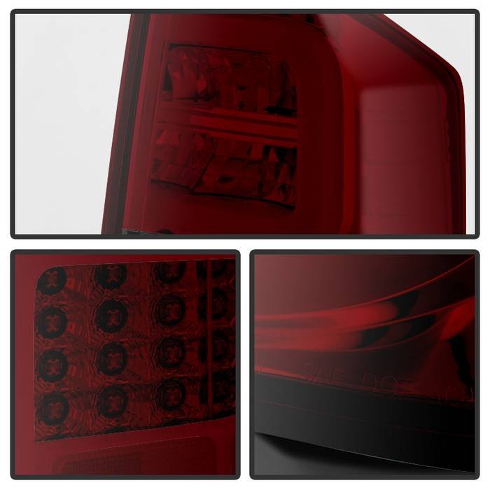Toyota Tundra 2014-2019 Light Bar LED Tail Lights – Red Smoke