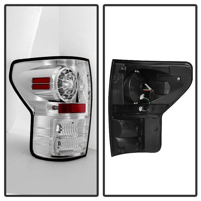 Toyota Tundra 07-13 LED Tail lights – Chrome