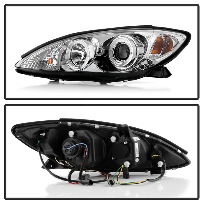 Toyota Camry 02-06 Projector Headlights – LED Halo