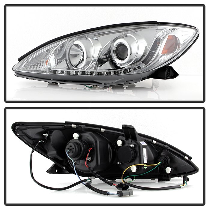 Toyota Camry 02-06 Projector Headlights – DRL – Chrome