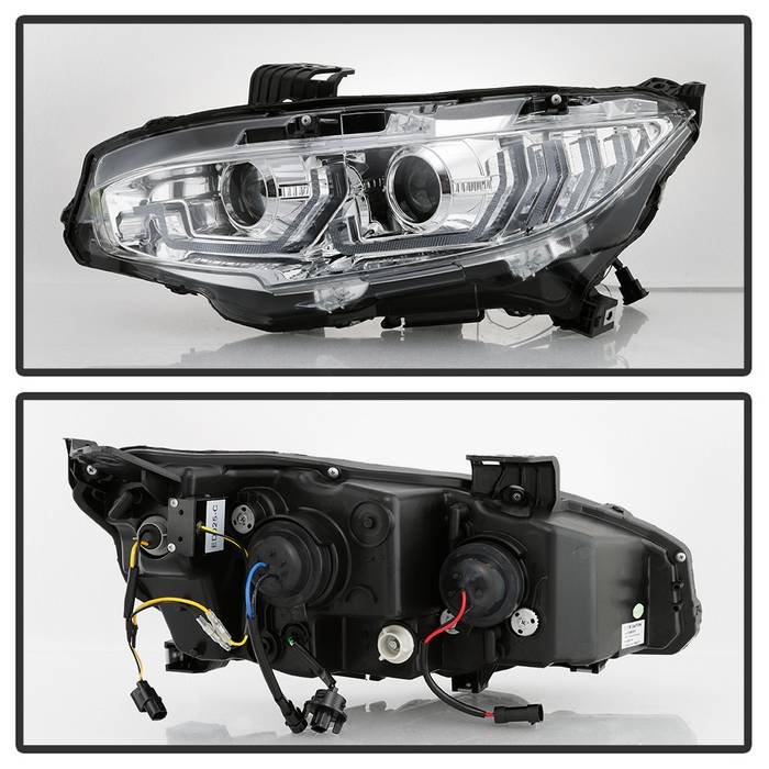 Honda Civic 16-20 2DR/4DR/Hatchback (will not fit factory led headlight equipped vehicles) W/ LED Sequential