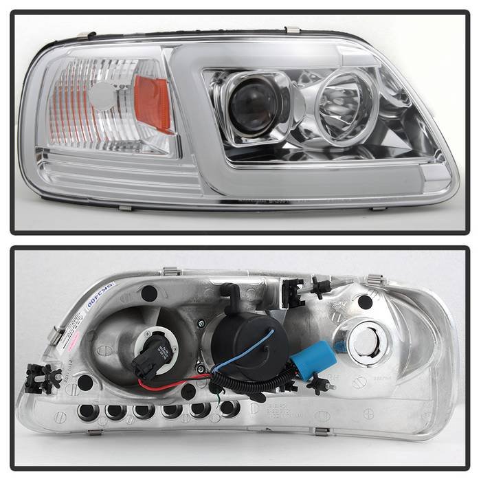 Ford F150 97-03 / Expedition 97-02 1PC Version 2 Projector Headlights – ( Will Not Fit Manufacture Date Before 6/1997 )
