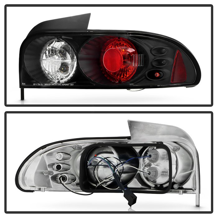 Subaru Impreza 93-01 Euro Style Tail Lights – Black