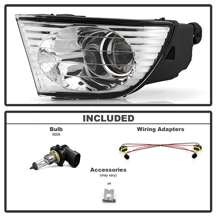 Lexus IS300 01-05 OEM Fog Lights wo/switch – Clear