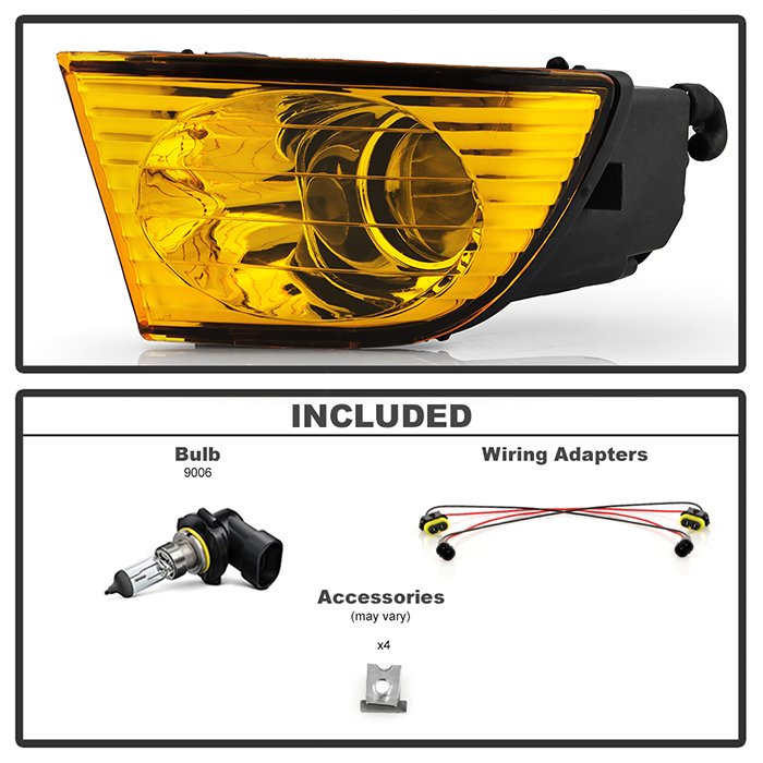 Lexus IS300 01-05 OEM Fog Lights wo/switch – Yellow