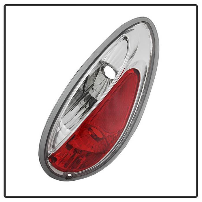 Chrysler PT Cruiser 01-05 Euro Style Tail Lights – Chrome