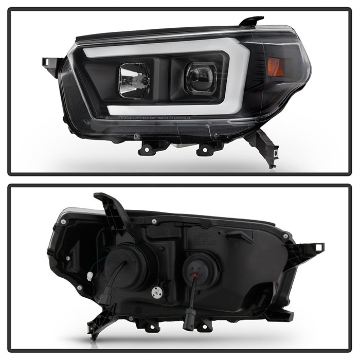 Toyota 4Runner 10-13 Projector Headlights – Black