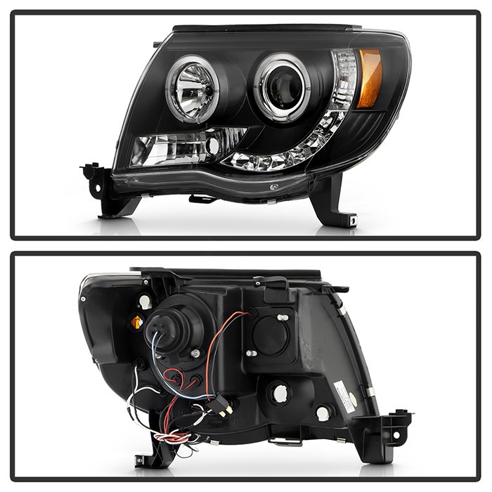 Toyota Tacoma 05-11 Projector Headlights – LED Halo
